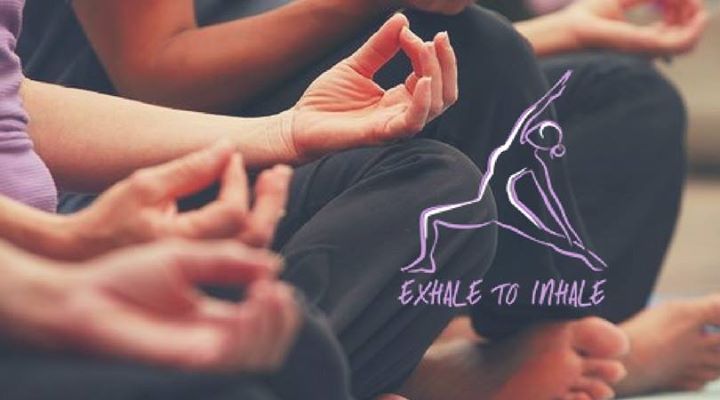 exhale to inhale