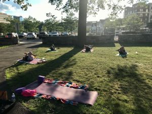 st andrews outdoor yoga